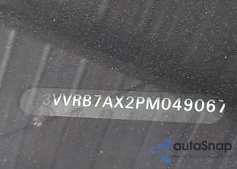 2023 Volkswagen Tiguan 2.0T S из США, поврежденный, VIN 3VVRB7AX2PM049067